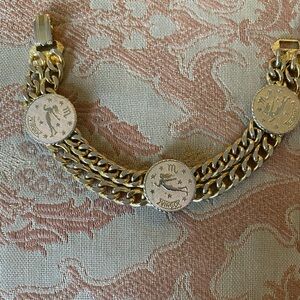 Vintage Zodiac VIRGO bracelet